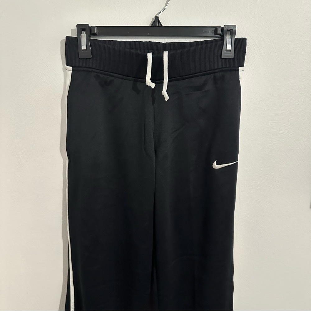 Nike Dri-Fit Training Pants XS Black White Athletic Joggers EUC - Picture 2 of 14